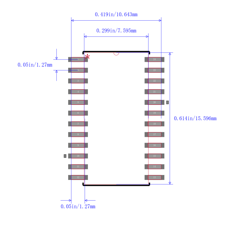 SN74ALS652A-1DWRE4封装图