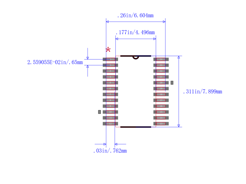 SN74AVC8T245QPWRQ1封装图