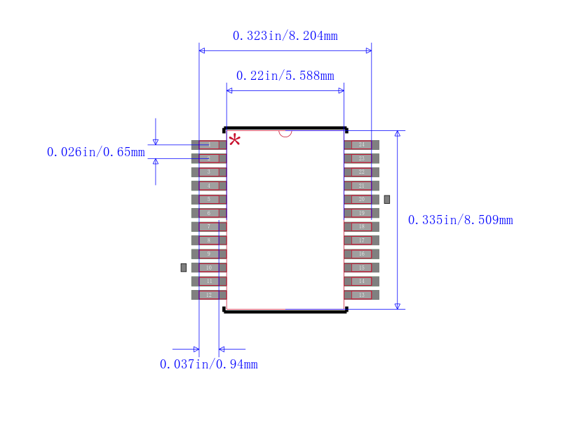 SN74LVC821ADBRG4封装图