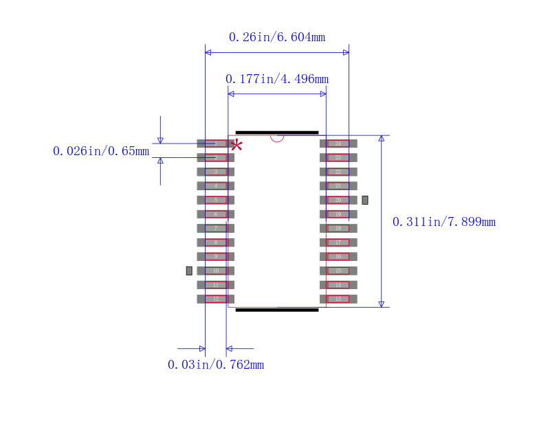 SN74LVCC3245APWT封装图