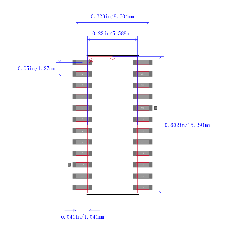 SN74LVCH8T245NSR封装图