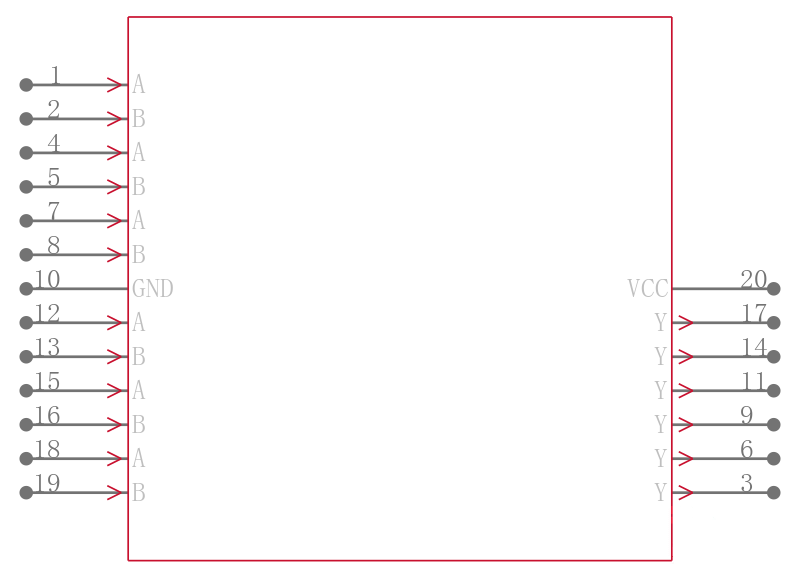 SN54AS804BJ引脚图