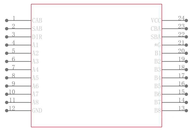 SN74LS648DWG4引脚图