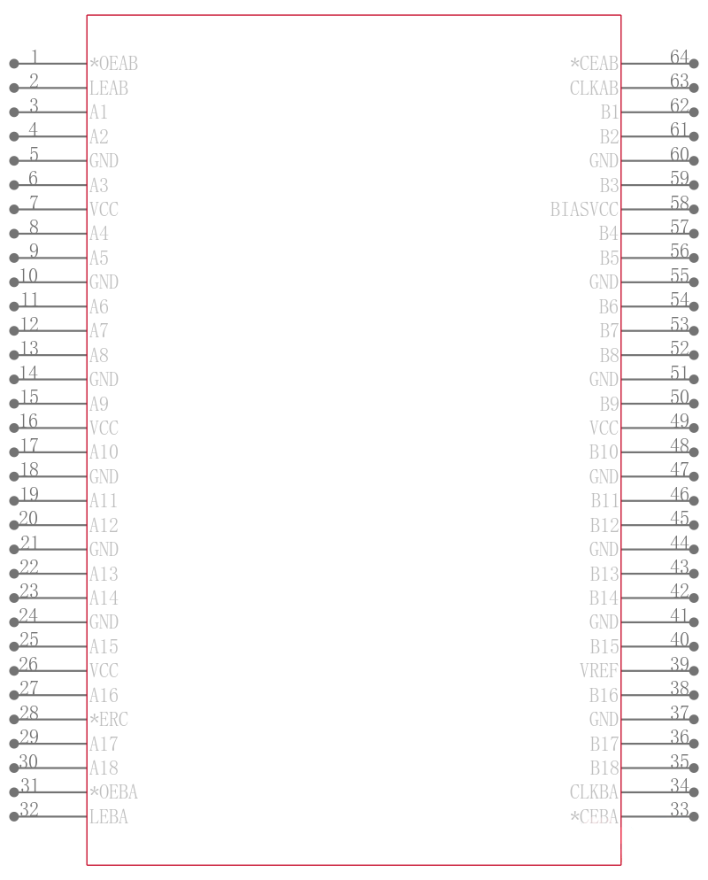 SN74GTLPH1612DGGR引脚图