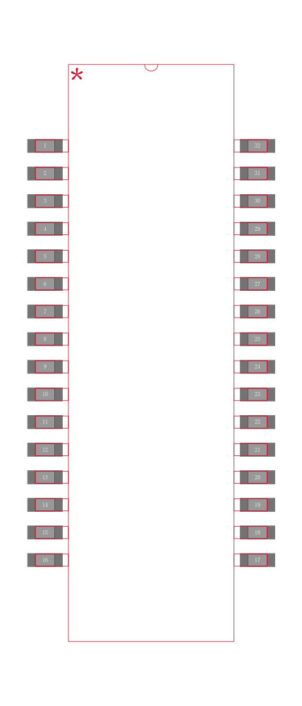 S553-6500-D3-F封装焊盘图