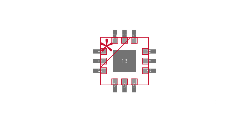 SST11CP15-QUBE封装焊盘图