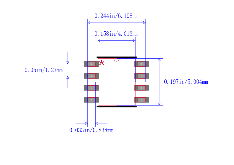 STM817MM6E封装图
