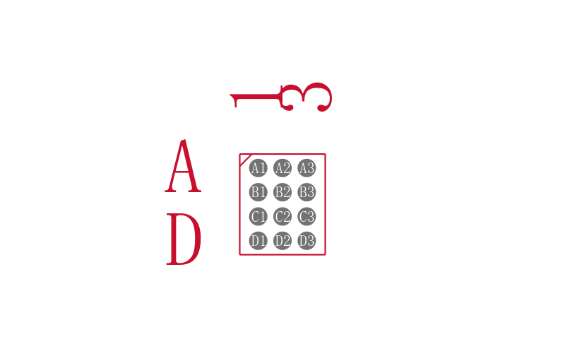 SSM2519ACBZ-R7封装焊盘图