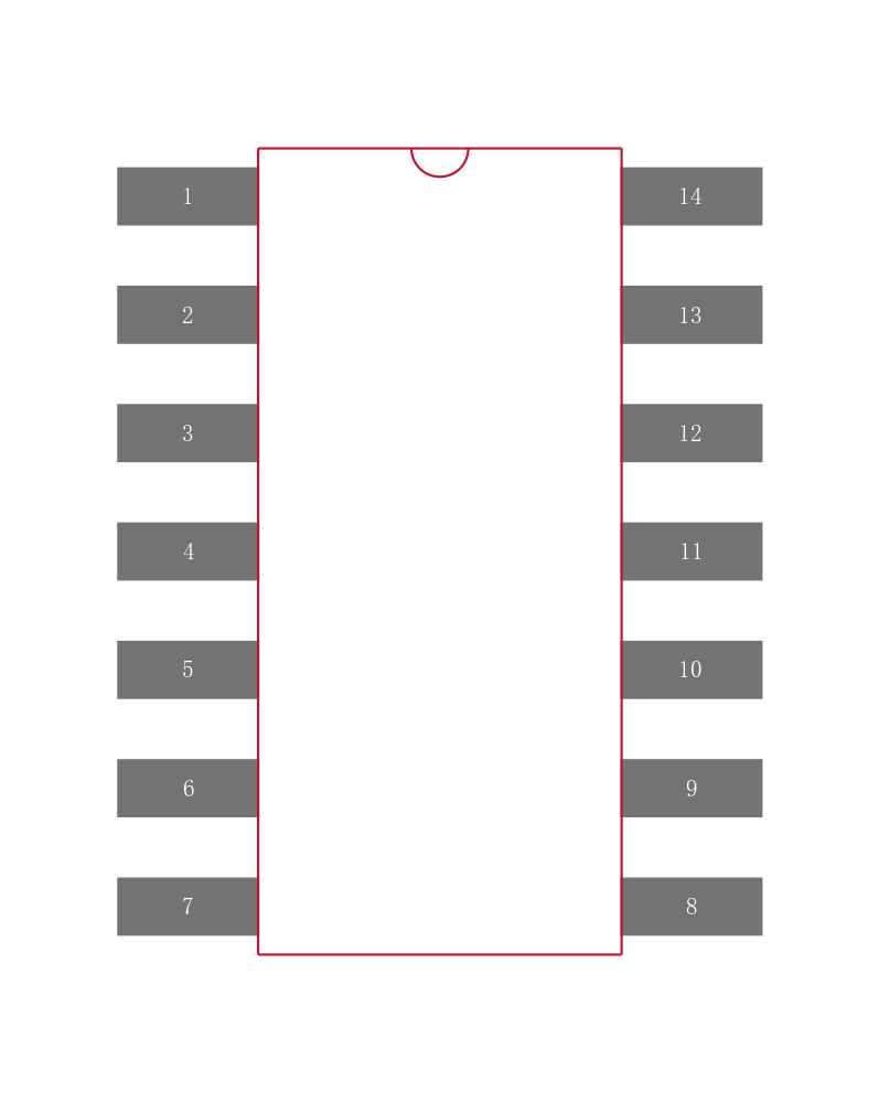 ATTINY214-SSNR封装焊盘图