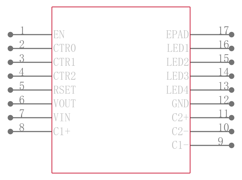 SP6887ER4-L/TR引脚图