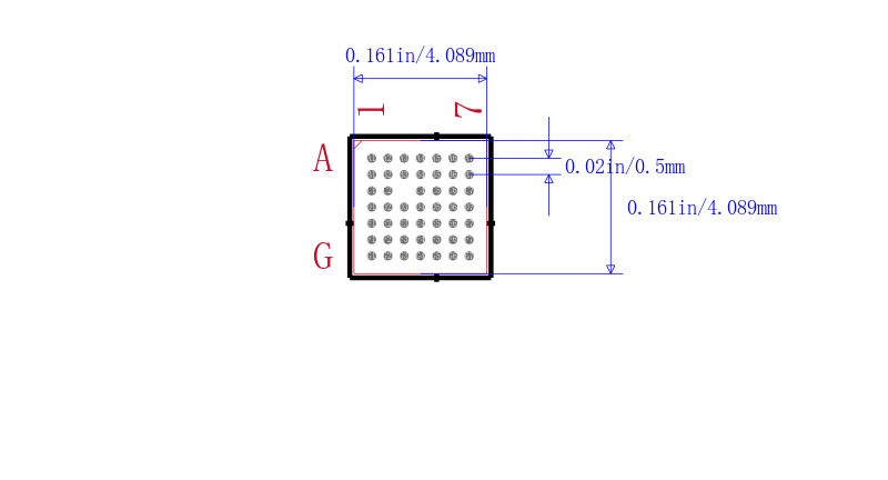 SN65LVDS307ZQCT封装图