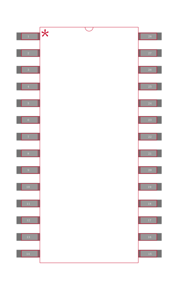 SP211CT-L/TR封装焊盘图