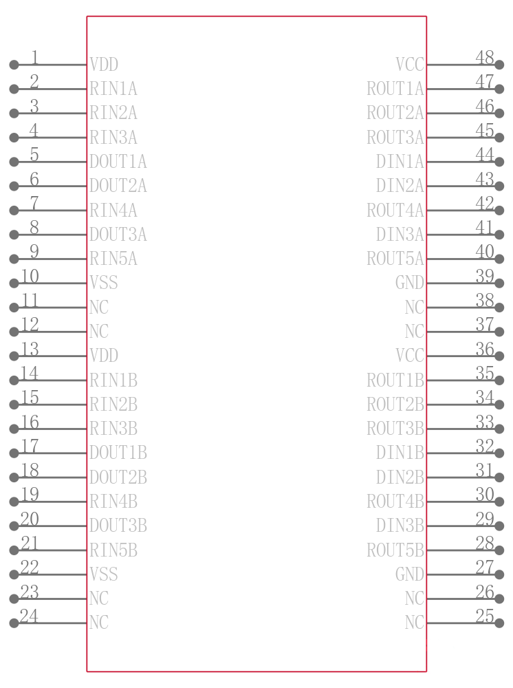 SN752232DLG4引脚图