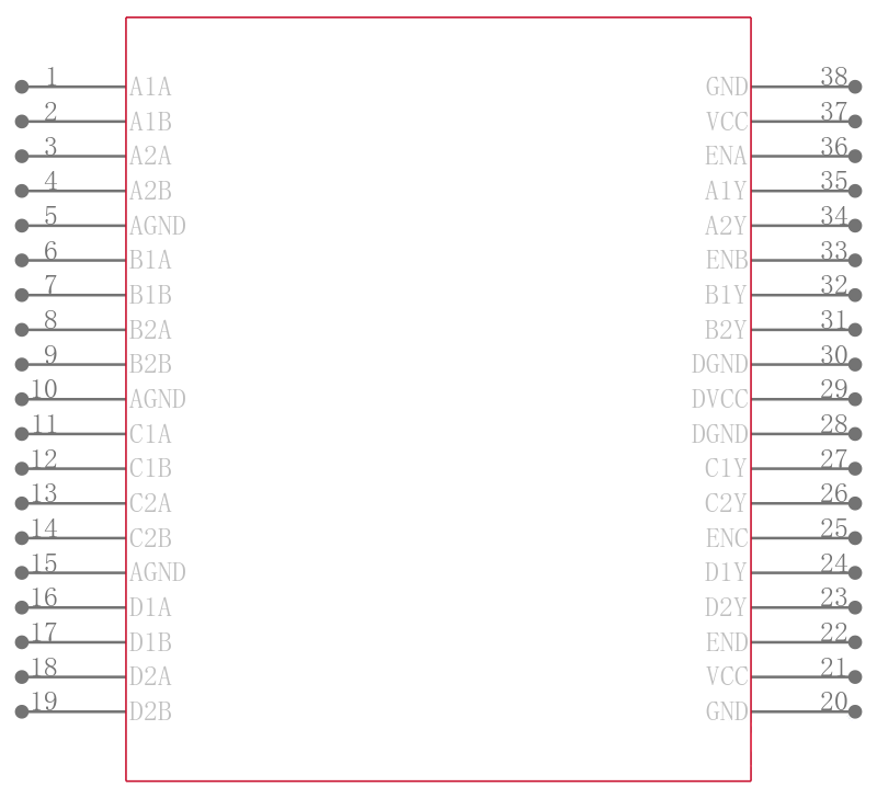 SN75LVDS388ADBTRG4引脚图