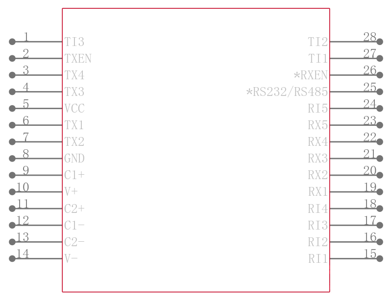 SP337EUEY-L引脚图