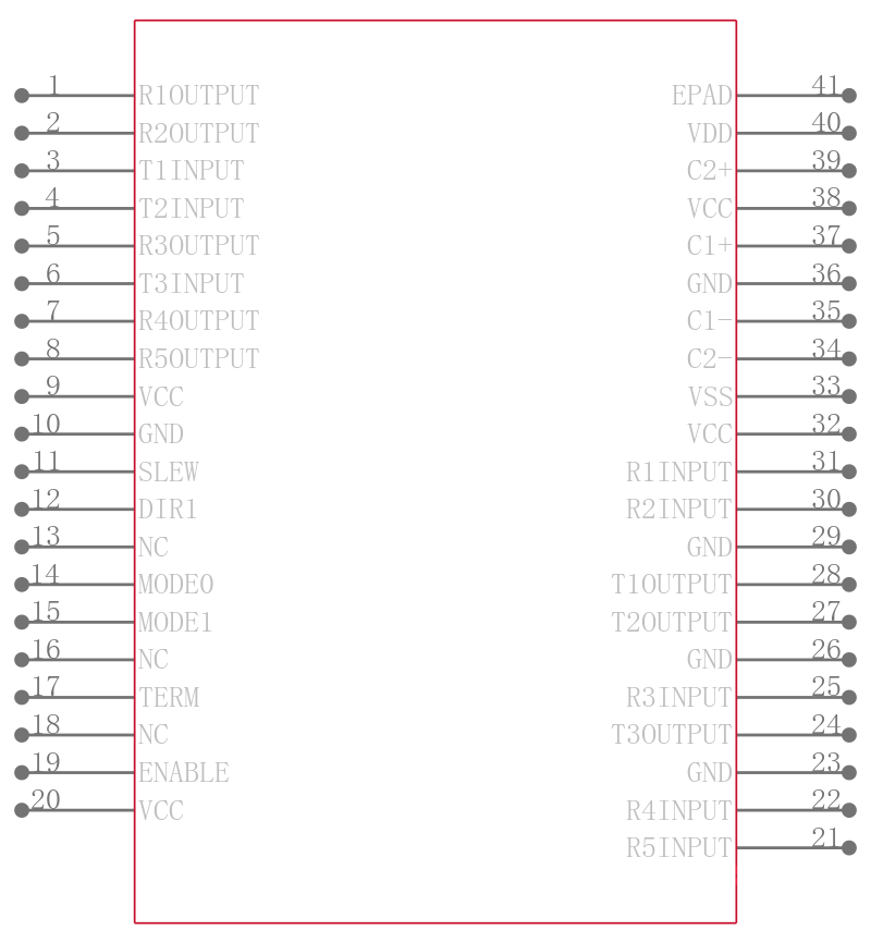 SP339ECR1-L引脚图