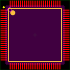 STM32F103VET6封装焊盘图