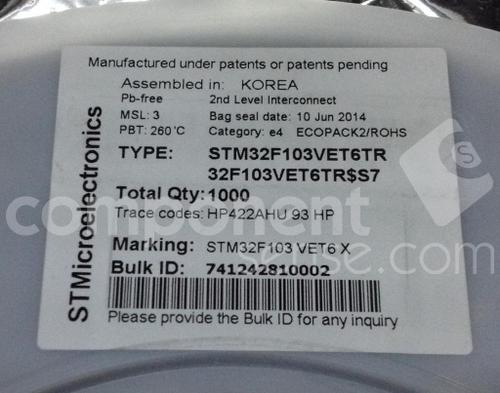 STM32F103VET6TR图片4