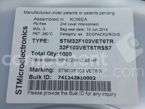 STM32F103VET6TR图片6