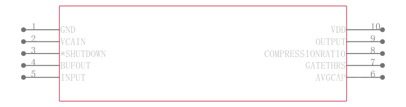 SSM2167-1RMZ-R7引脚图