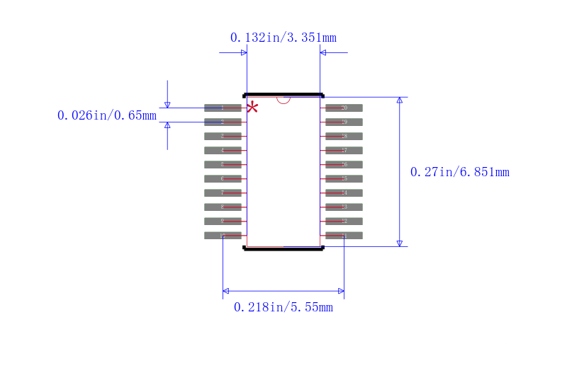 SN74ABT2240APWLE封装图