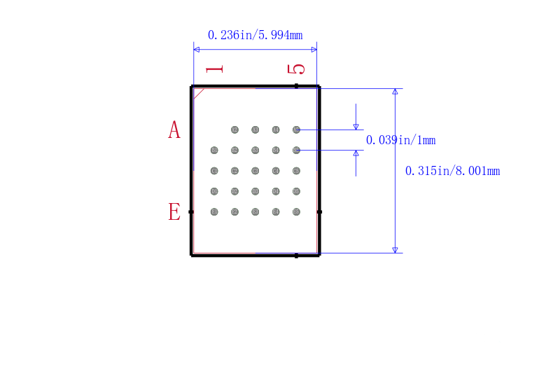 S25FL512SAGBHVC10封装图