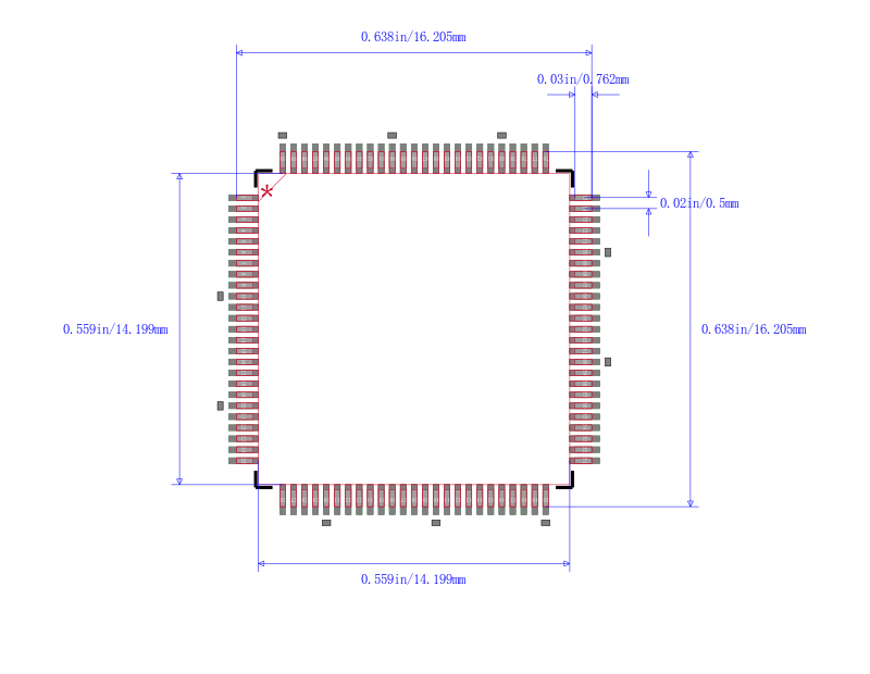 STM32F469VIT6封装图