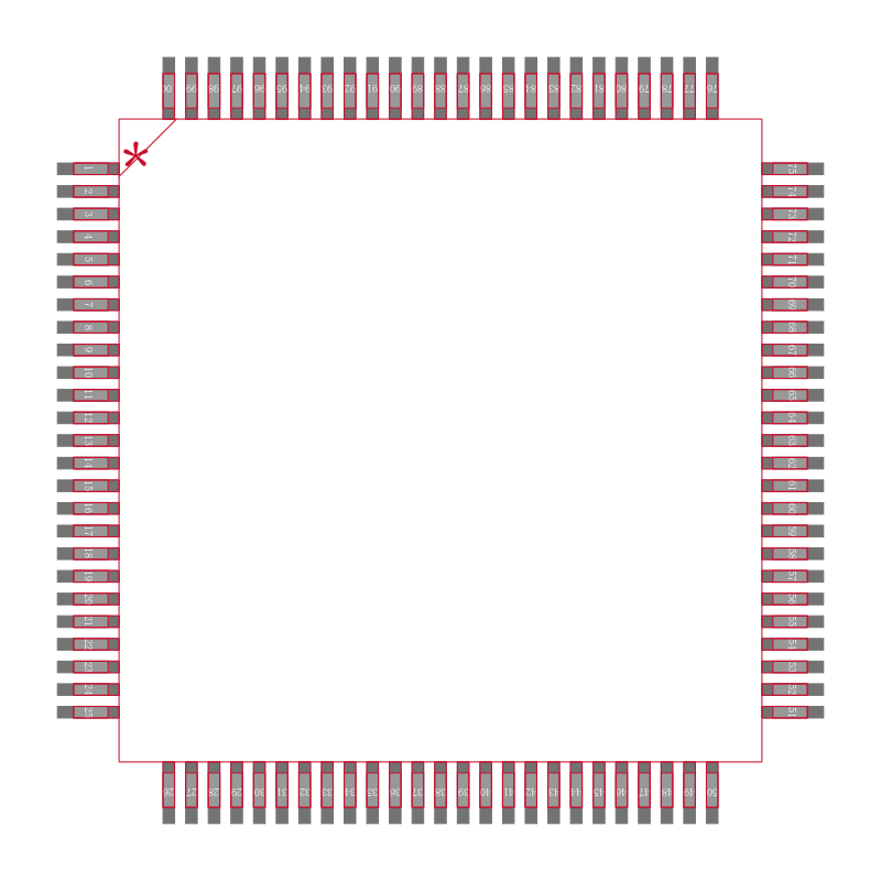 STM32F469VIT6封装焊盘图