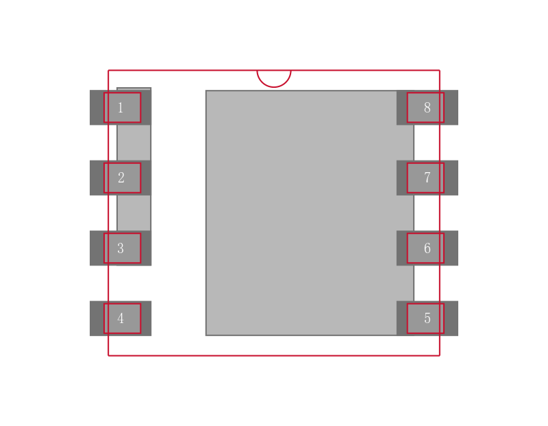 BSC028N06NSATMA1封装焊盘图