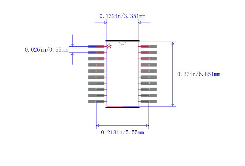SN74ABT240APWLE封装图