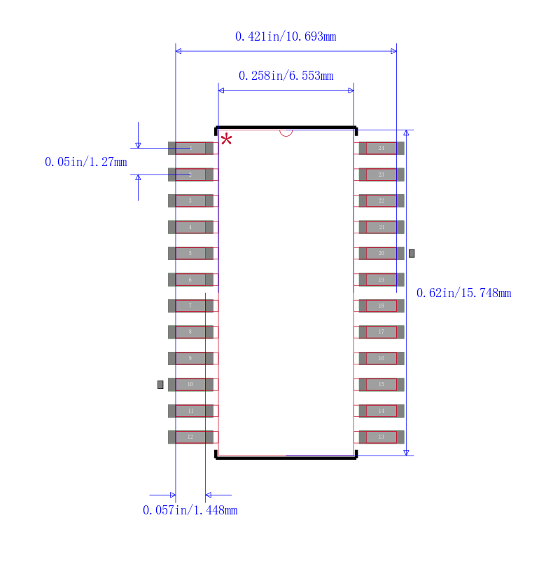 SN74LVT652DW封装图