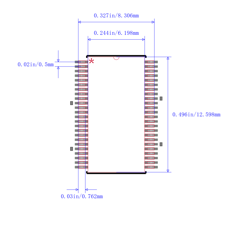SN74LVCH16245ADGG封装图