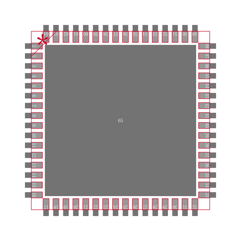 SC1894A-00B13封装焊盘图