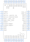 STM32F413CHU6引脚图