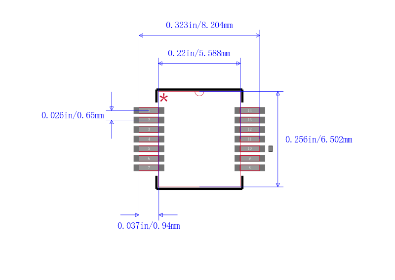 SN74AHC125DBRG4封装图