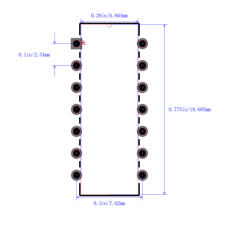 SN74AS1004ANE4封装图