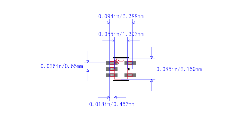 SN74AUC1GU04DCKRE4封装图