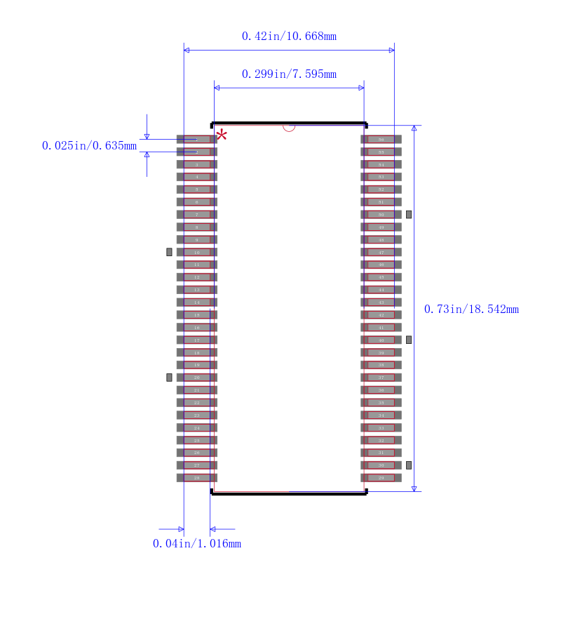 SN74CB3Q16811DLG4封装图