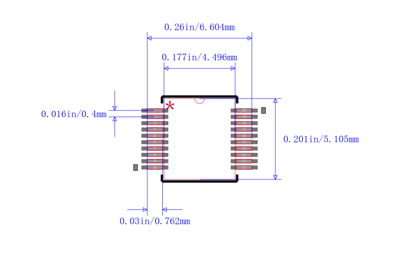 SN74CBT3245CDGVRE4封装图