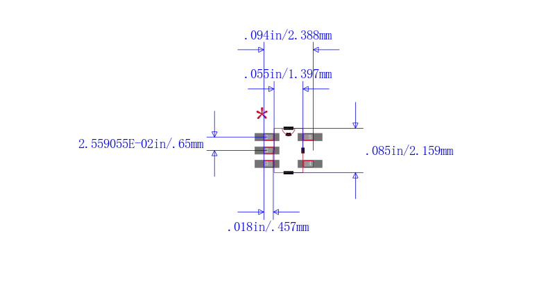 SN74LVC1G17DCK3封装图