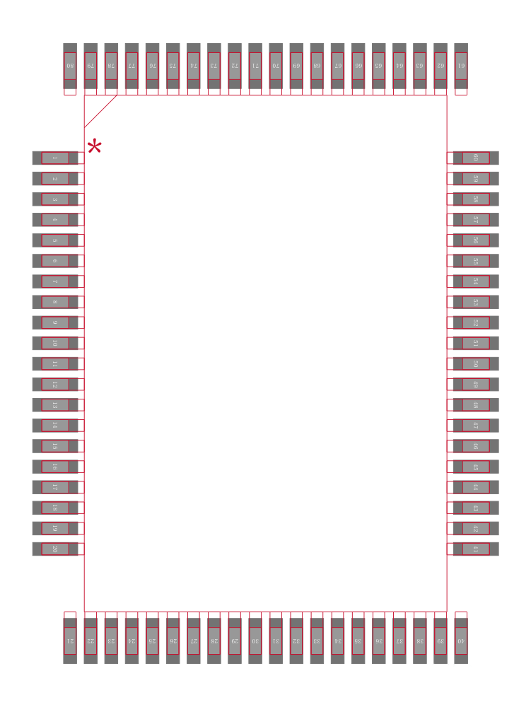 S29CD016J0PQAM110封装焊盘图