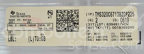 TMS320C6713BZDP225图片7