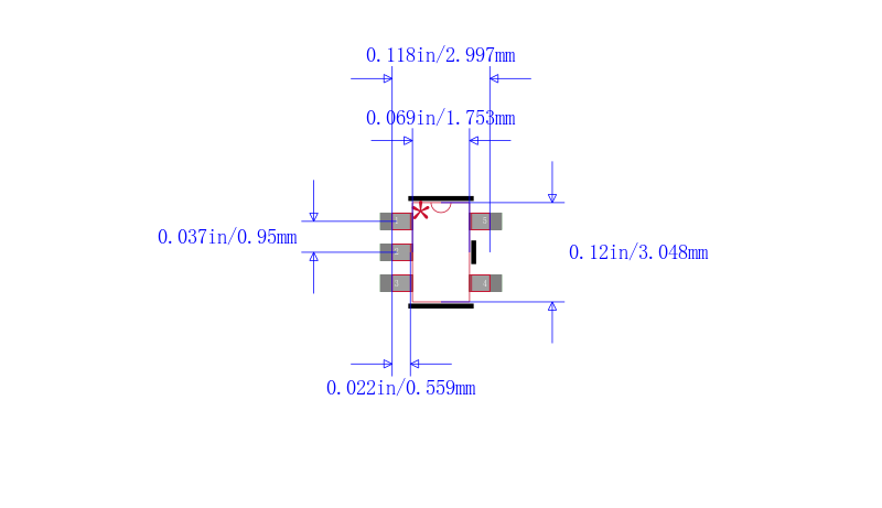 SN74LVC1G07QDCKTQ1封装图