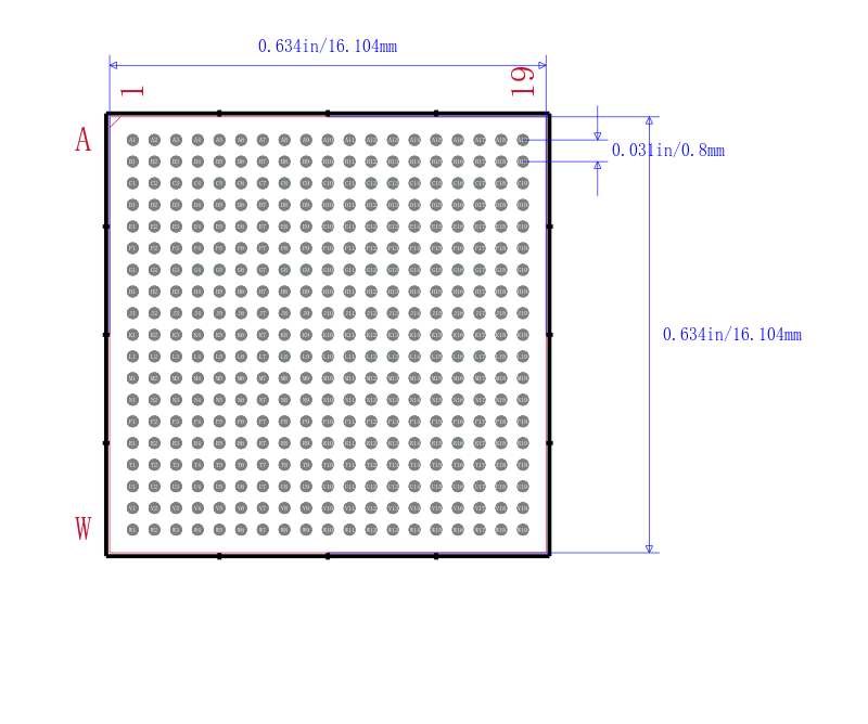 TMS320C6746AZWT3封装图