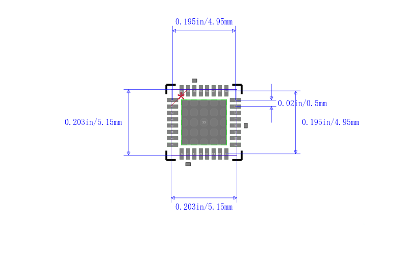 TLV320AIC3254IRHBR封装图