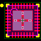 TRS3253EIRSMR封装焊盘图