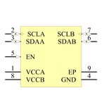 TCA9509RVHR引脚图