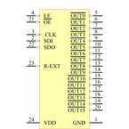TLC5925IDWR引脚图