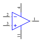 TLV2374ID引脚图