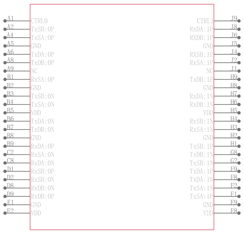 TS2PCIE2212ZAHR引脚图